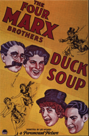 Duck Soup movie poster, 1933