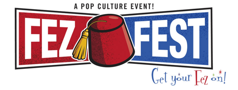 Fez Fest logo — “Get your fez on!”