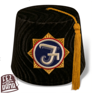 2014 Freedonia Fez 
(Black with gold tassel)